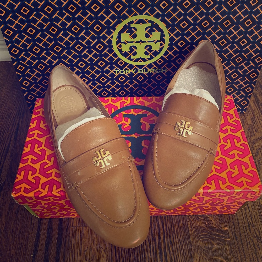 Tory Burch Jolie Loafers in Royal Tan (sz 6)